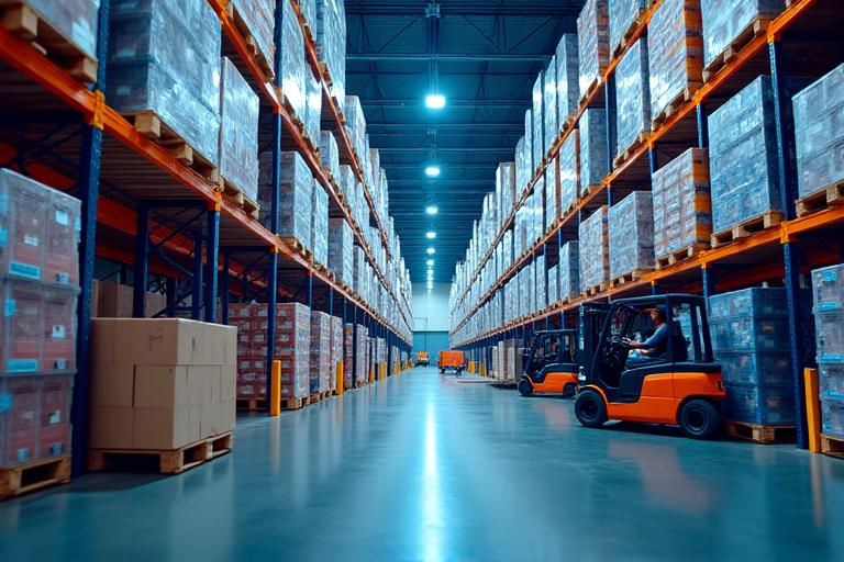 Tarptautinės logistikos sandėlio operacijos